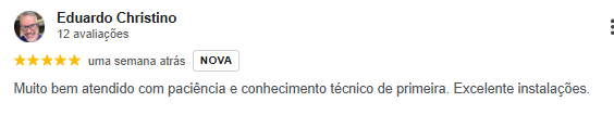 Avaliação do Google 3