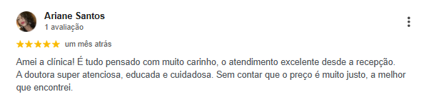 Avaliação do Google 6